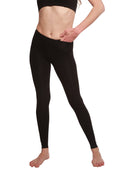 Clearance Women's Bamboo/Cotton Full Length Legging in Black - The7Letter