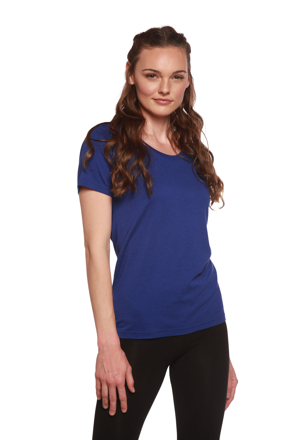 Women's Bamboo/Cotton Short Sleeve Scoop Neck T-Shirt - The7Letter