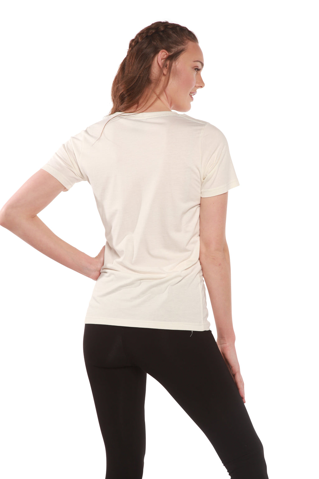 Women's Bamboo/Cotton Short Sleeve Scoop Neck T-Shirt - The7Letter