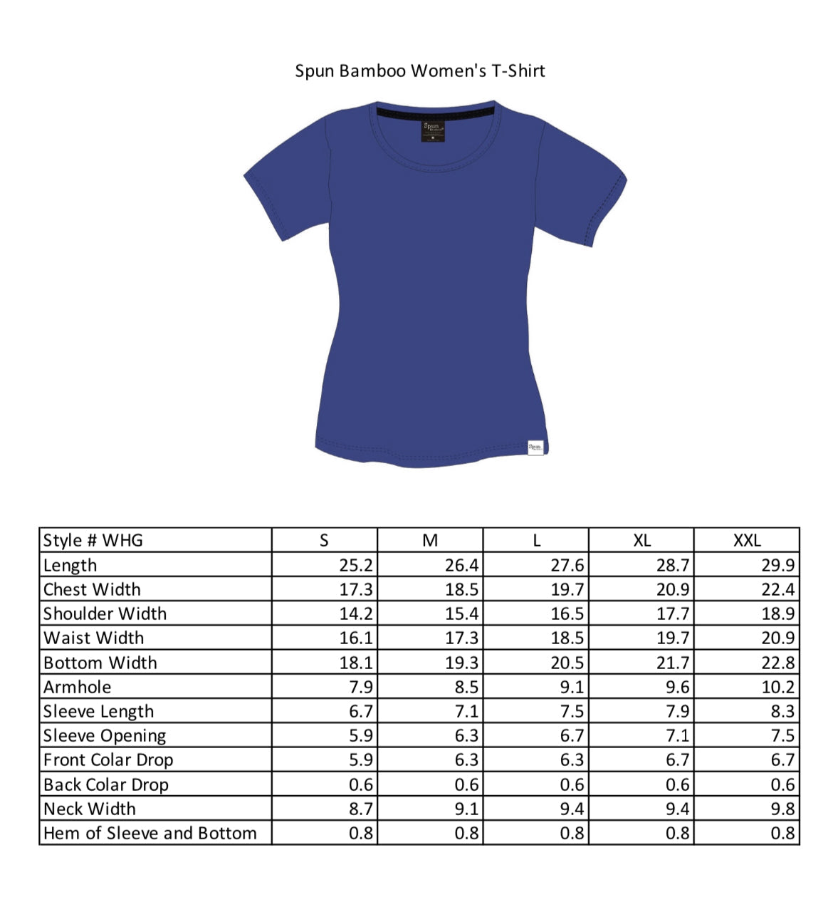 Women's Bamboo/Cotton Short Sleeve Scoop Neck T-Shirt - The7Letter