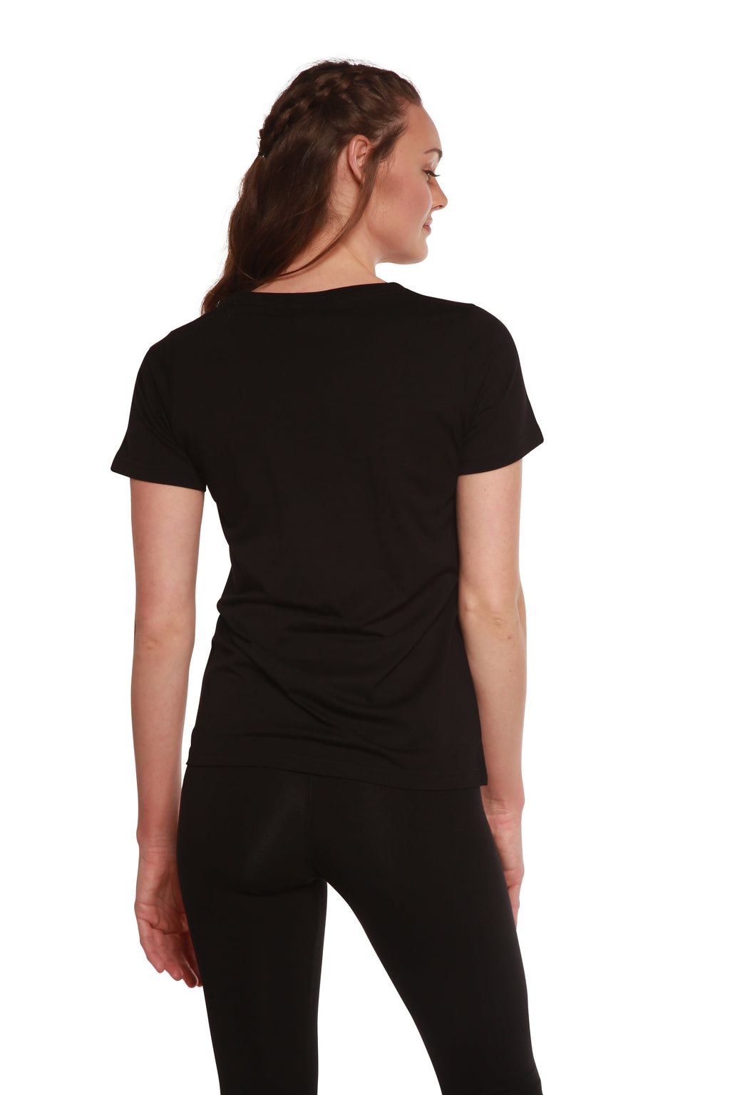 Women's Bamboo/Cotton Short Sleeve Scoop Neck T-Shirt - The7Letter