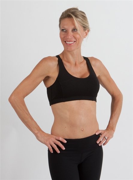 New Women's Bamboo Padded Sports Bra in Black - The7Letter