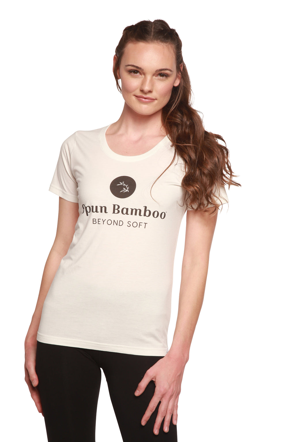 Women's Spun Bamboo Logo Bamboo Viscose/Organic Cotton T-Shirt - The7Letter