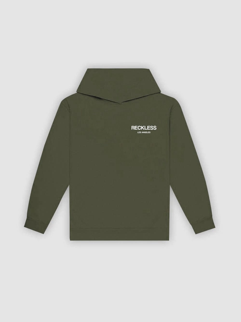 Sweat à capuche classique - Vert militaire