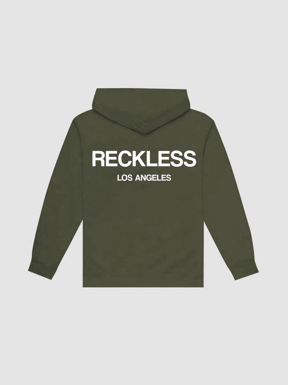 Sweat à capuche classique - Vert militaire