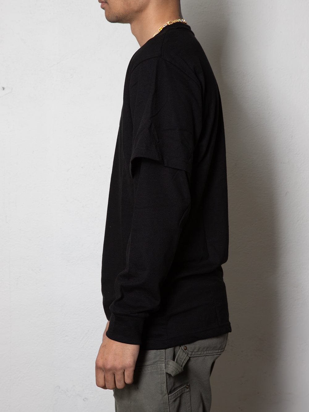T-shirt manches longues Reckless - Noir