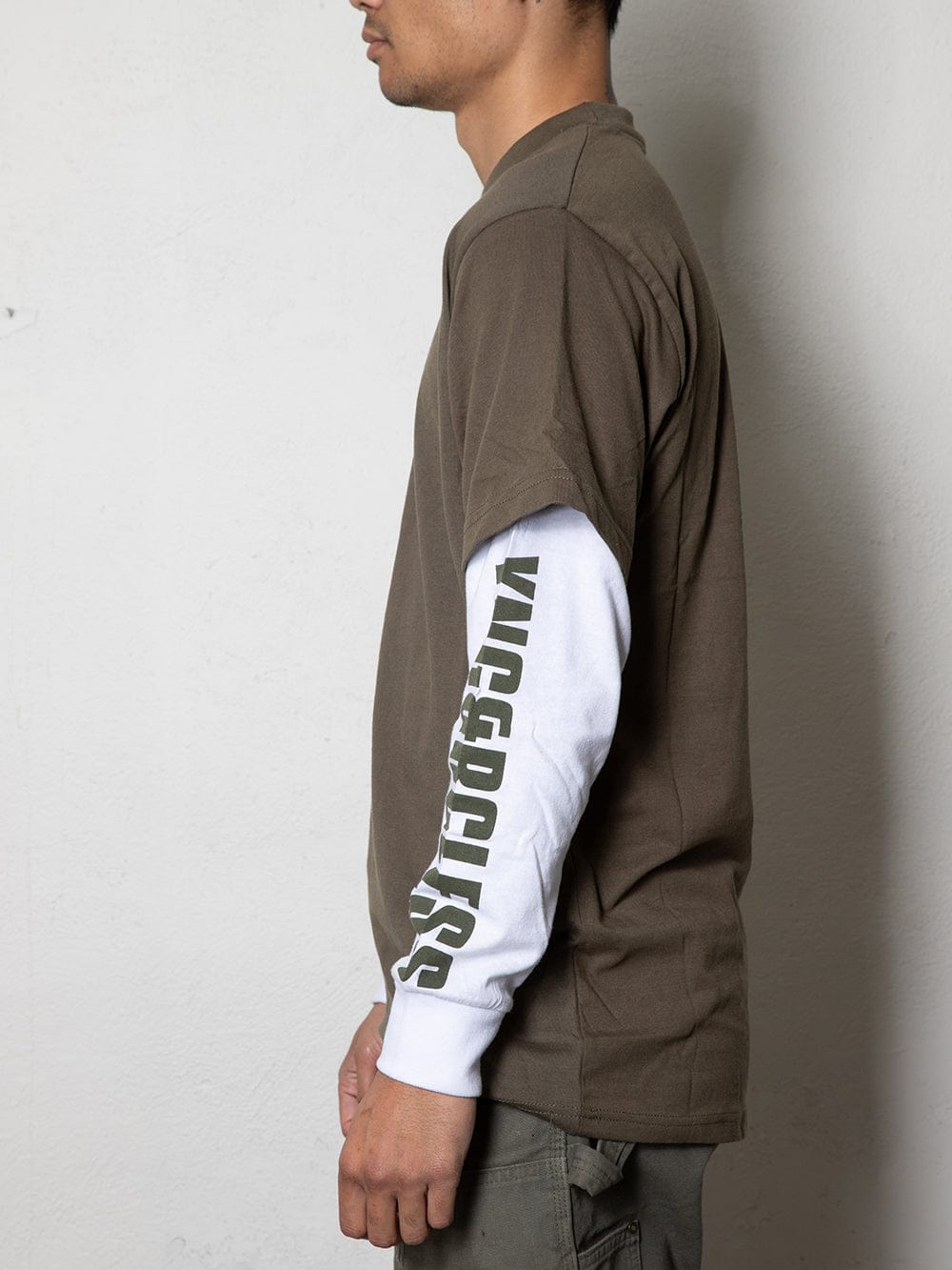T-shirt manches longues Reckless - Olive
