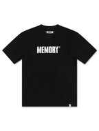 T-shirt Memory Lane Scatter Logo - Noir