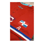 Maillot Officiel Homme Serie del Caribe 2024 Dominicana - Rouge/Rouge